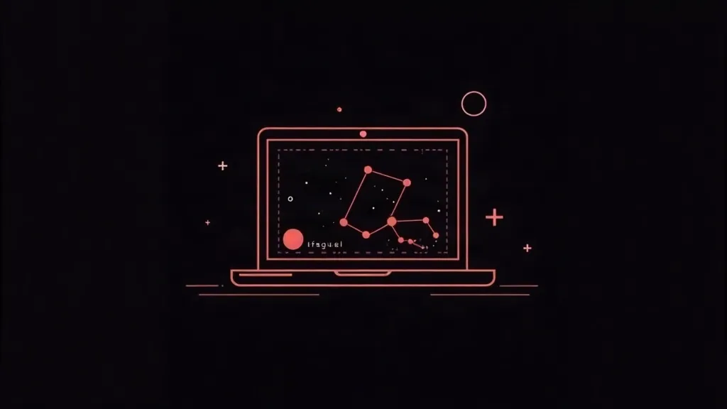 Laptop sa mrežom konekcija i veštačkom inteligencom za optimizaciju konverzije sajta