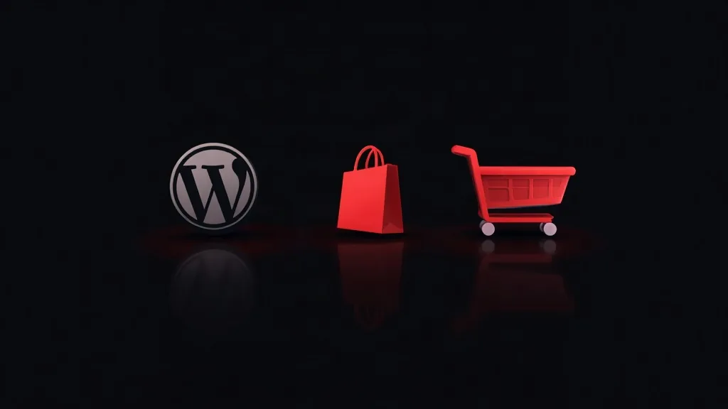 WordPress, shopping bag i shopping cart ikone - poređenje e-commerce platformi za Zatočni zaliv