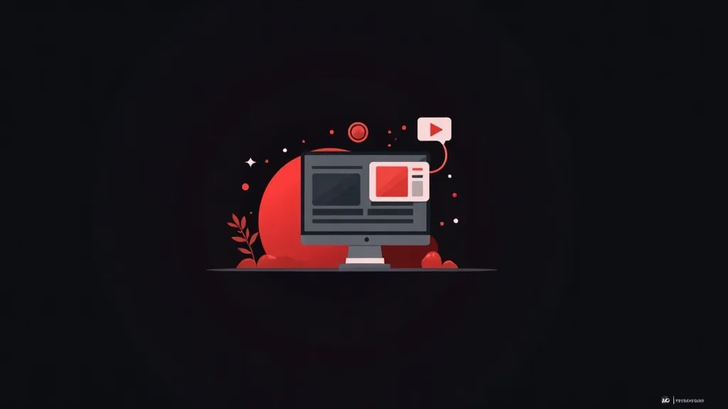 Dizajn veb sajta za prodaju - ilustracija responsivnog web dizajna sa monitor ekranom i video ikonomama