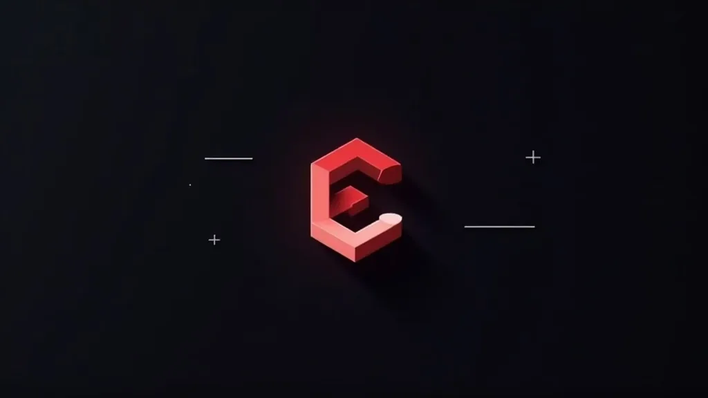 3D logotip e-commerce platforme - ilustracija za vodič o pravnim aspektima online trgovine u Srbiji